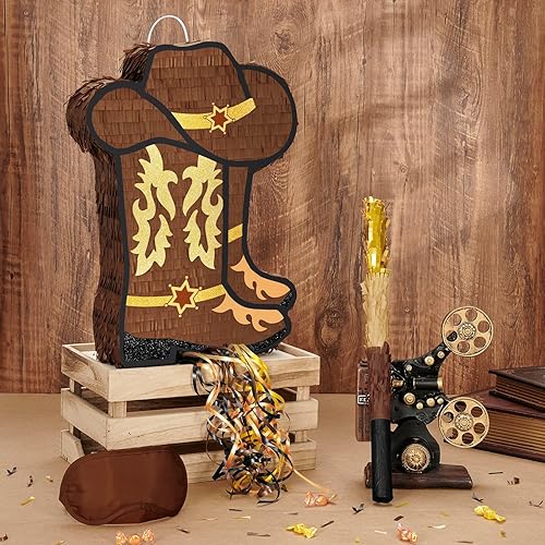 Miniatura 122 de WERNNSAI - Piñata de sirena plegable, piñata de cumpleaños con flecos que incluye cuerda para jalar, venda y bate. Decoraciones