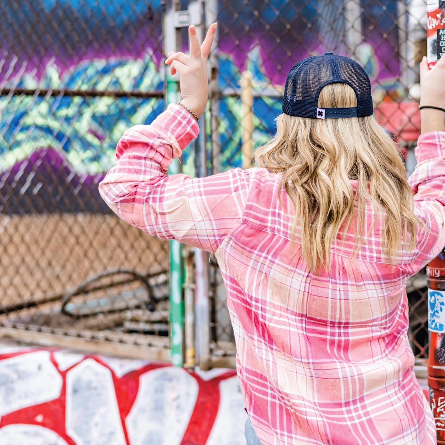 Lucky Brand Trucker Hat | Snapback | Adjustable | Mesh Back | Retro | Baseball Cap | Golf | Fishing | American Heritage