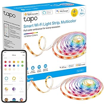 Tapo LED Strip Light 5m WiFi App Control RGB (Multicolour)