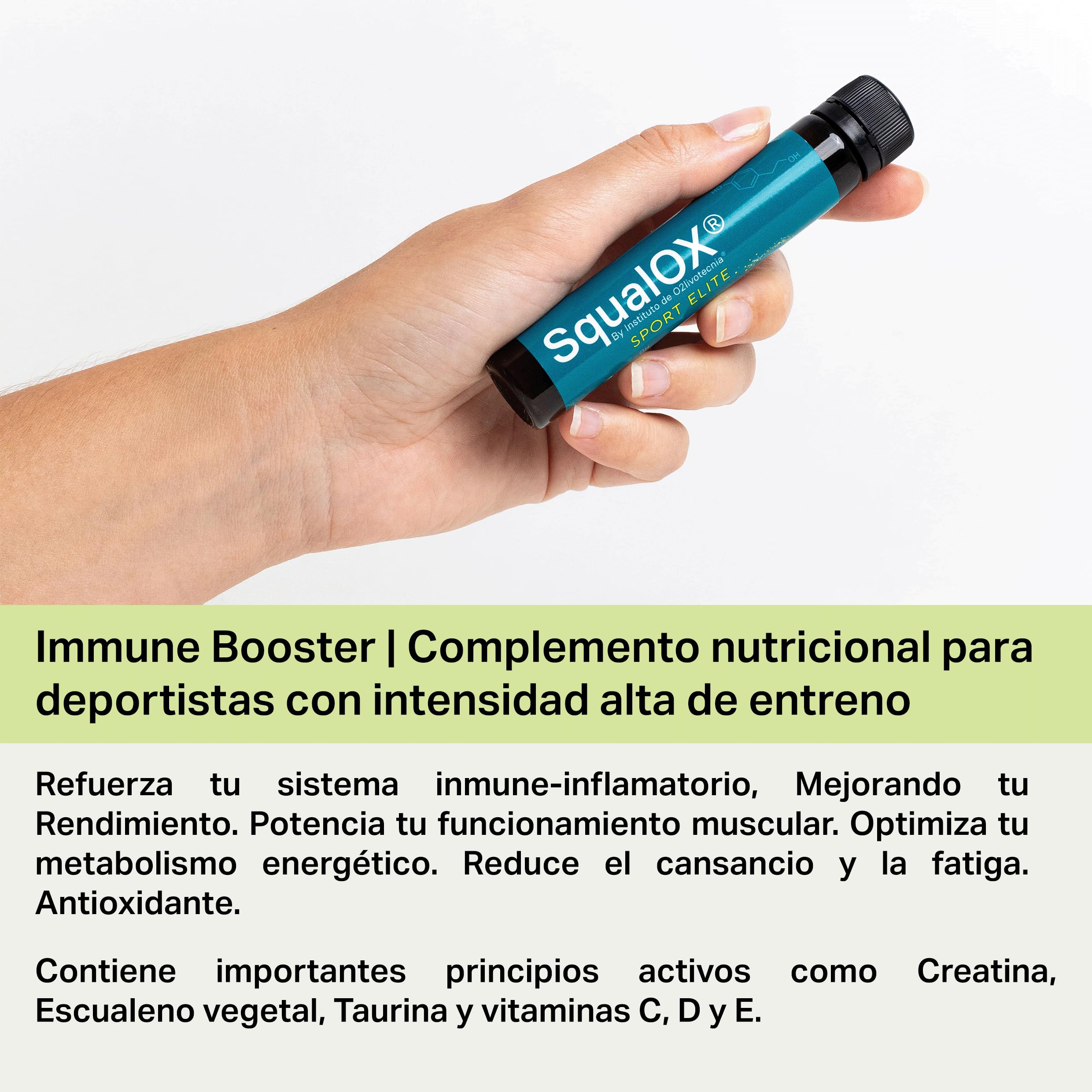 Elite Recovery – Suplemento post-entreno con Creatina, Taurina, Escualeno, Polifenoles, Magnesio, Zinc, Coenzima Q10 y Vitaminas C, D, E y B6 | Recuperación muscular (15 dosis)