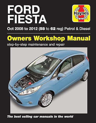 Ford Fiesta Petrol &amp; Diesel (Oct '08-'12): Owners Workshop Manual: (Oct '08-'12) 58 to 62