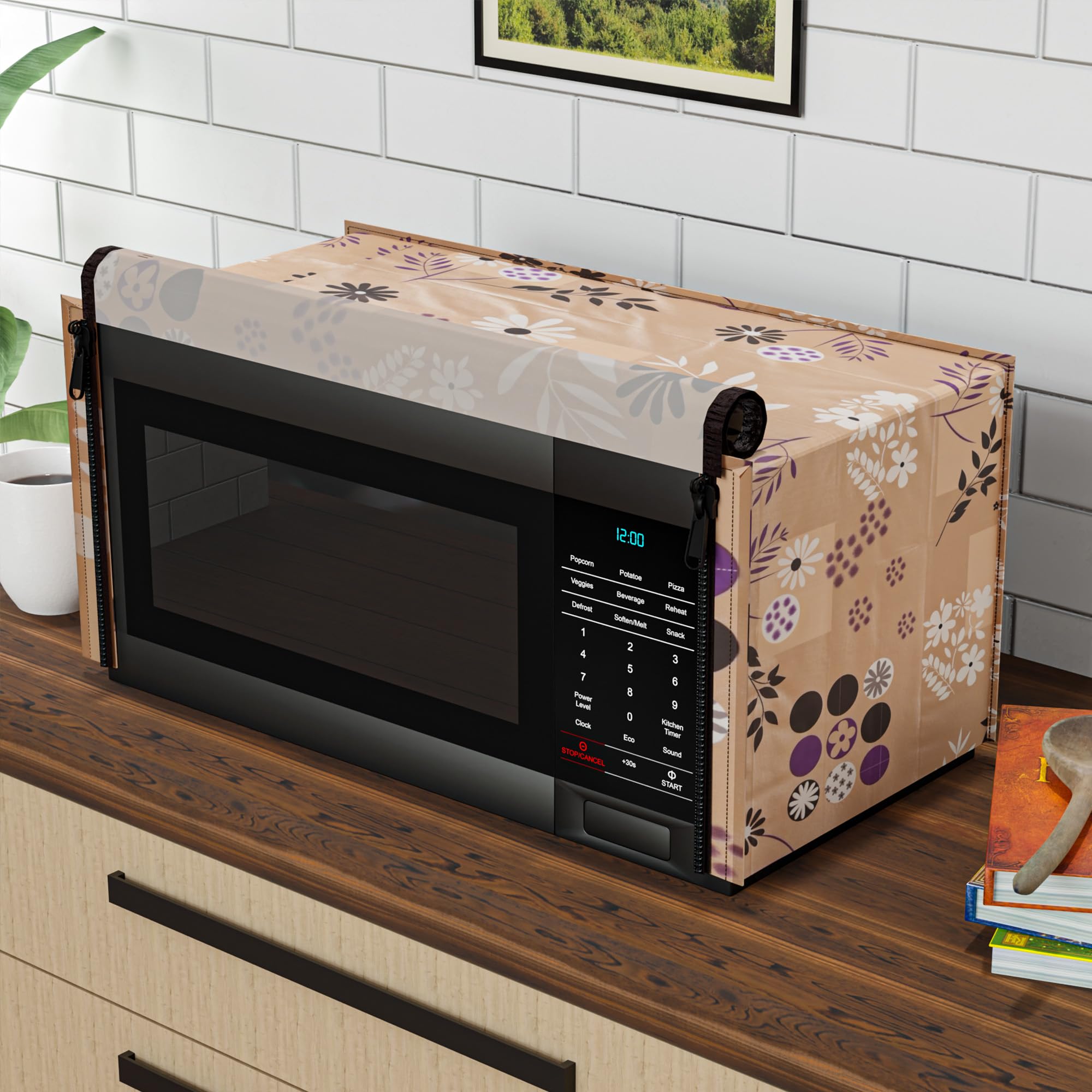 Microwave Cover - Dustproof & Stylish -9