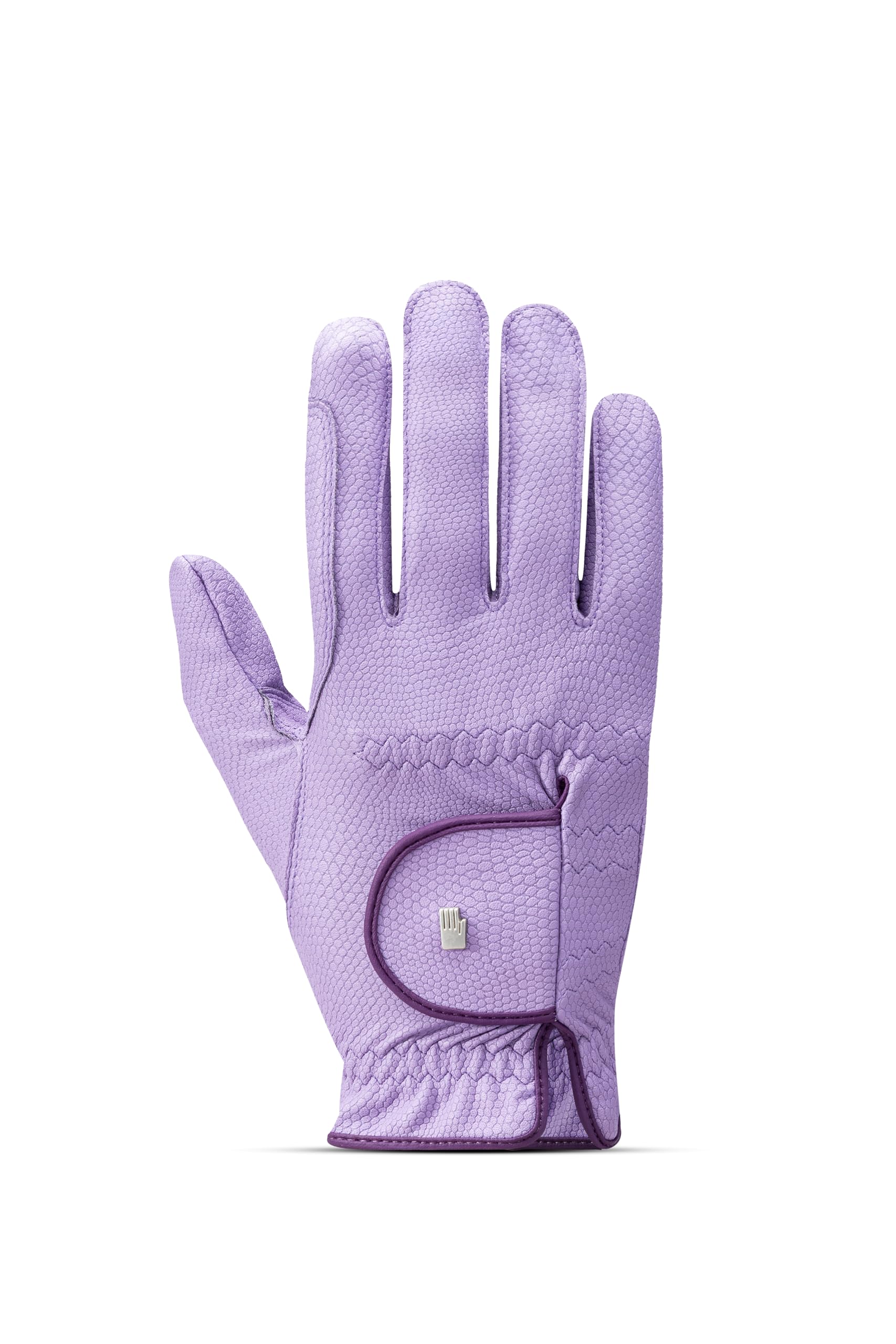 Roeckl Sports Lona Ladies Summer Riding Gloves Purple 6.5 — image 1