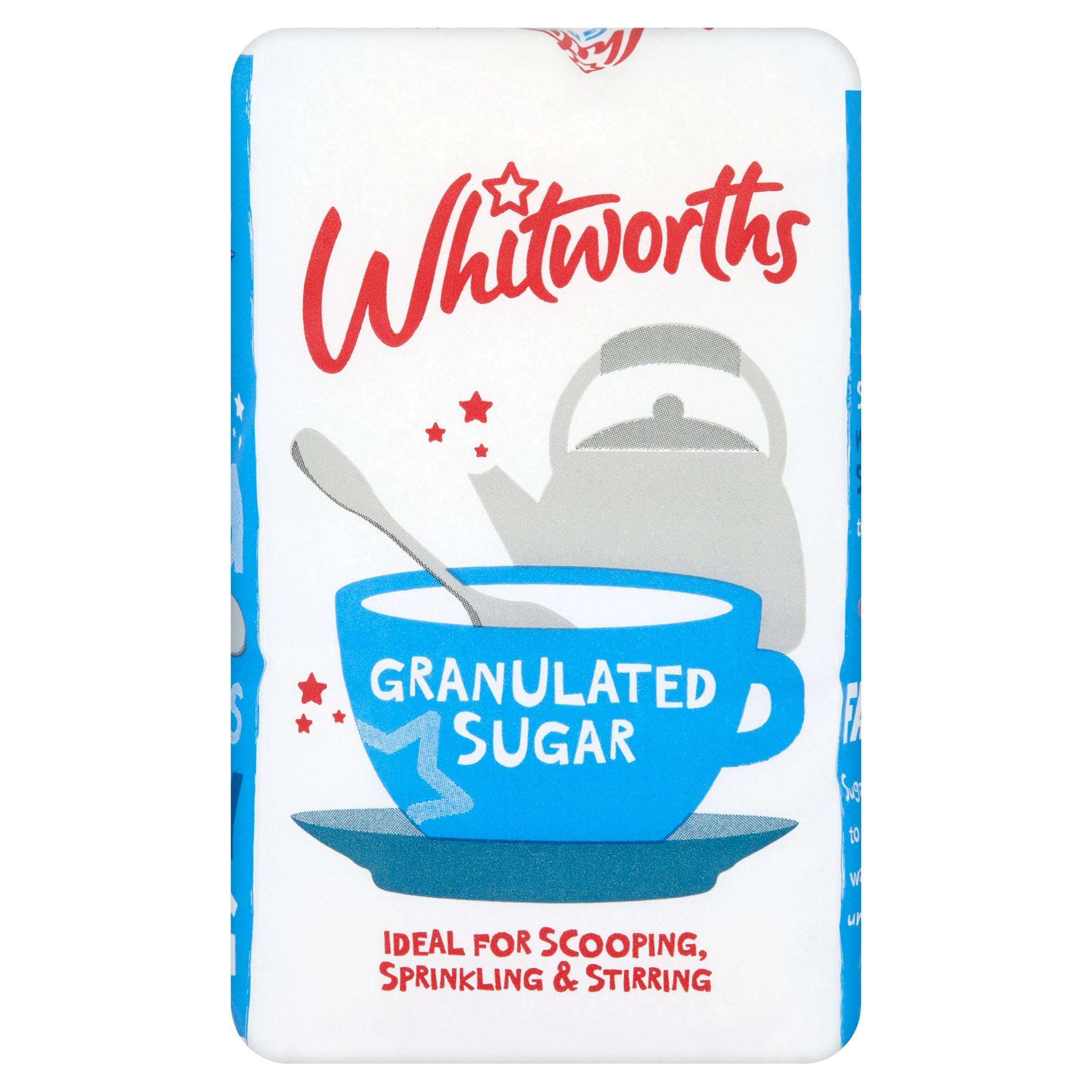Whitworths Granulated Sugar, 1Kg