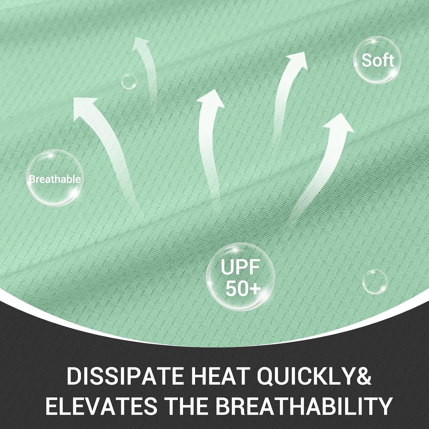 Palmyth Fishing Shirts for Men Long Sleeve UPF 50+ T Shirt Sun Protection Tee UV T-Shirts - Image 3