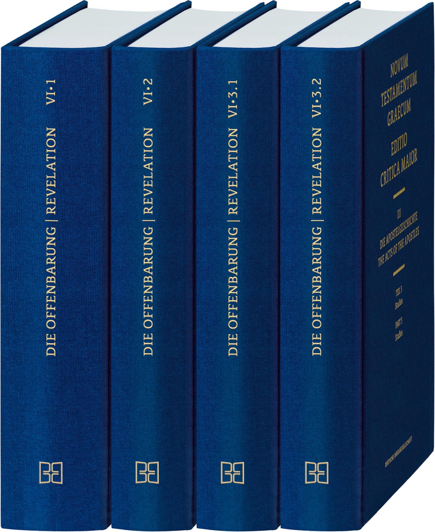 Novum Testamentum Graecum, Editio Critica Maior VI: Revelation, Complete Set (3 vols) (Ancient Greek Edition)