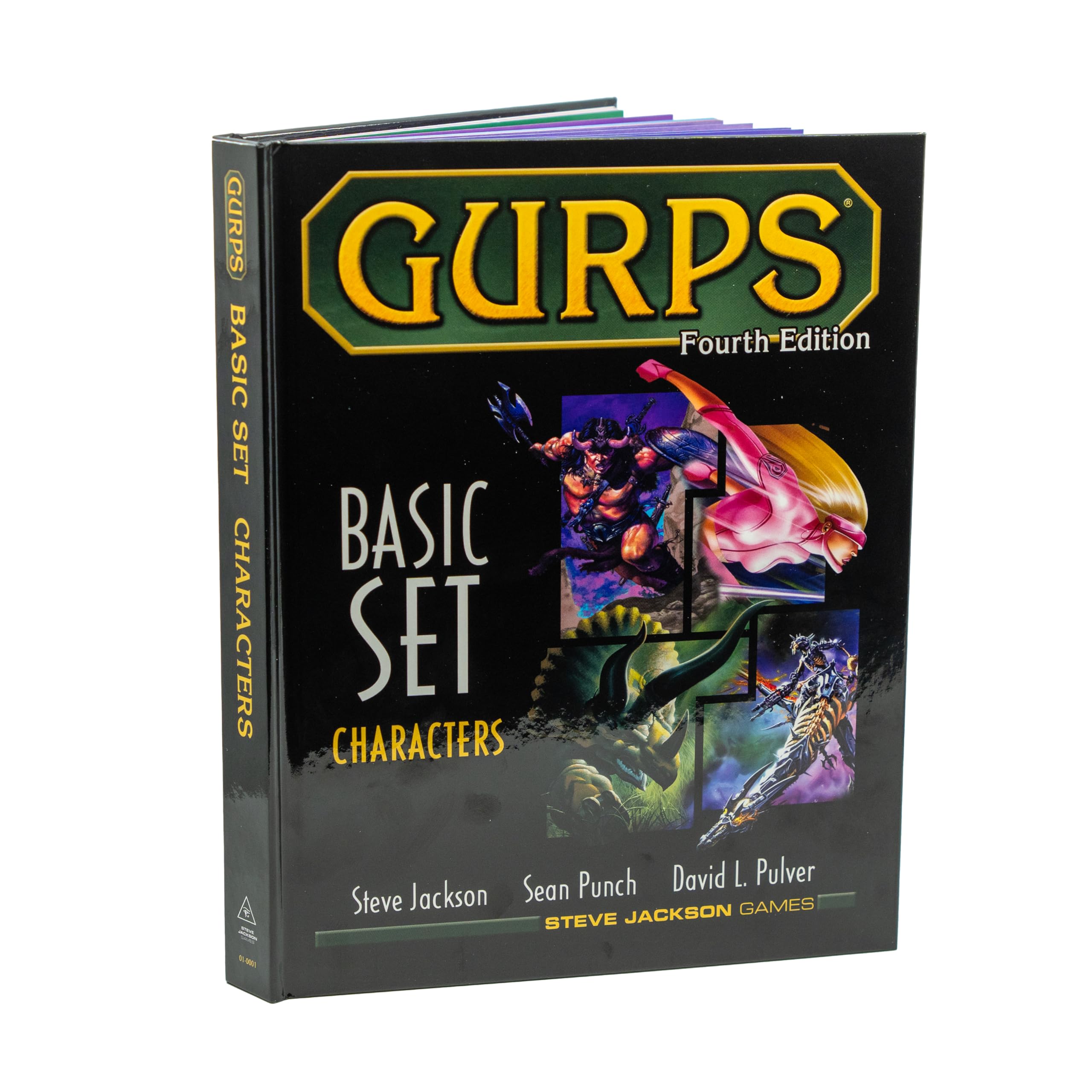 Steve Jackson Games | GURPS Basic Set: Characters, Fourth Edition | Tabletop RPG Core Rulebook | Immersive Role-Playing Game for Ages 14 and Up | English