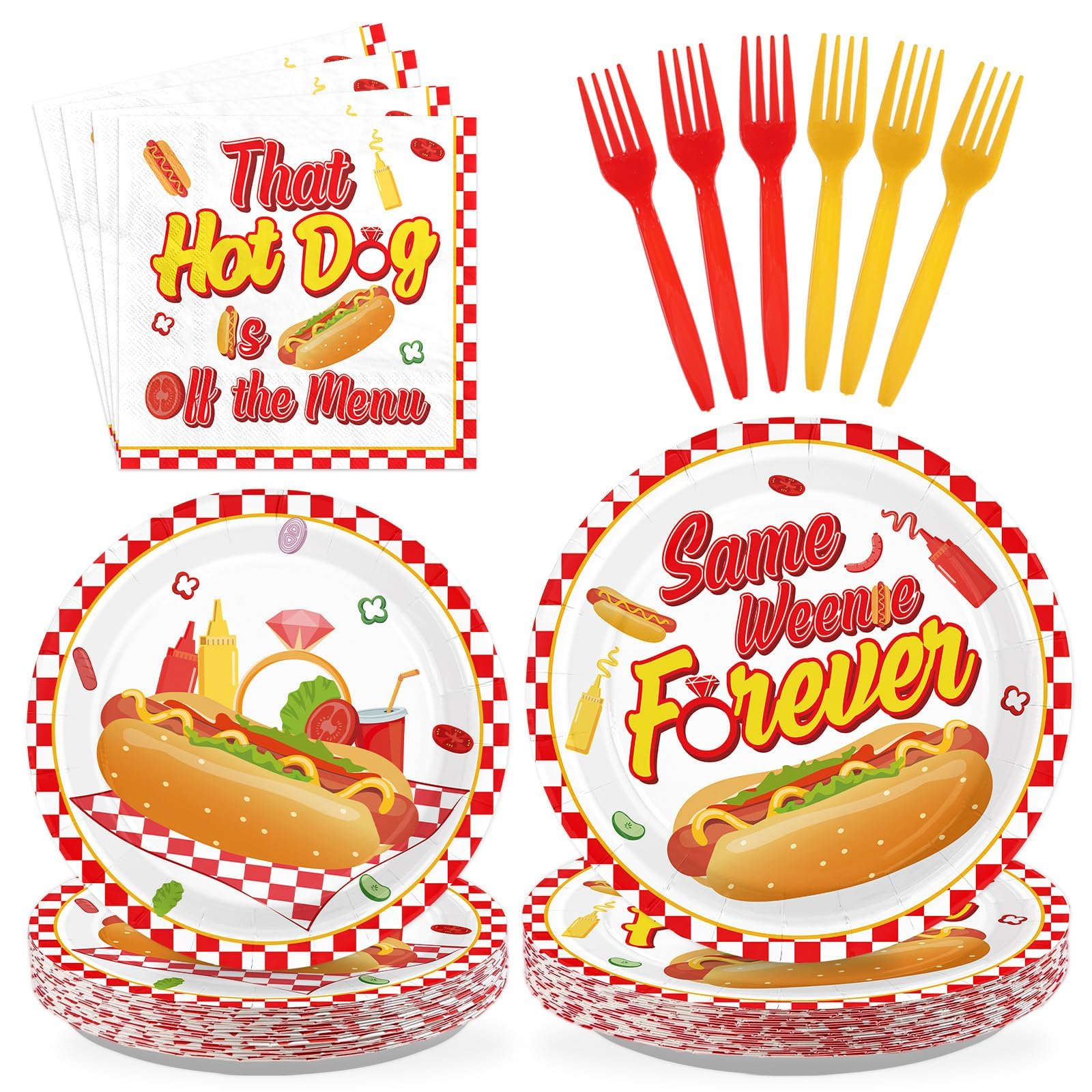 Banana Birthday Party Plates - 96 Pack -9