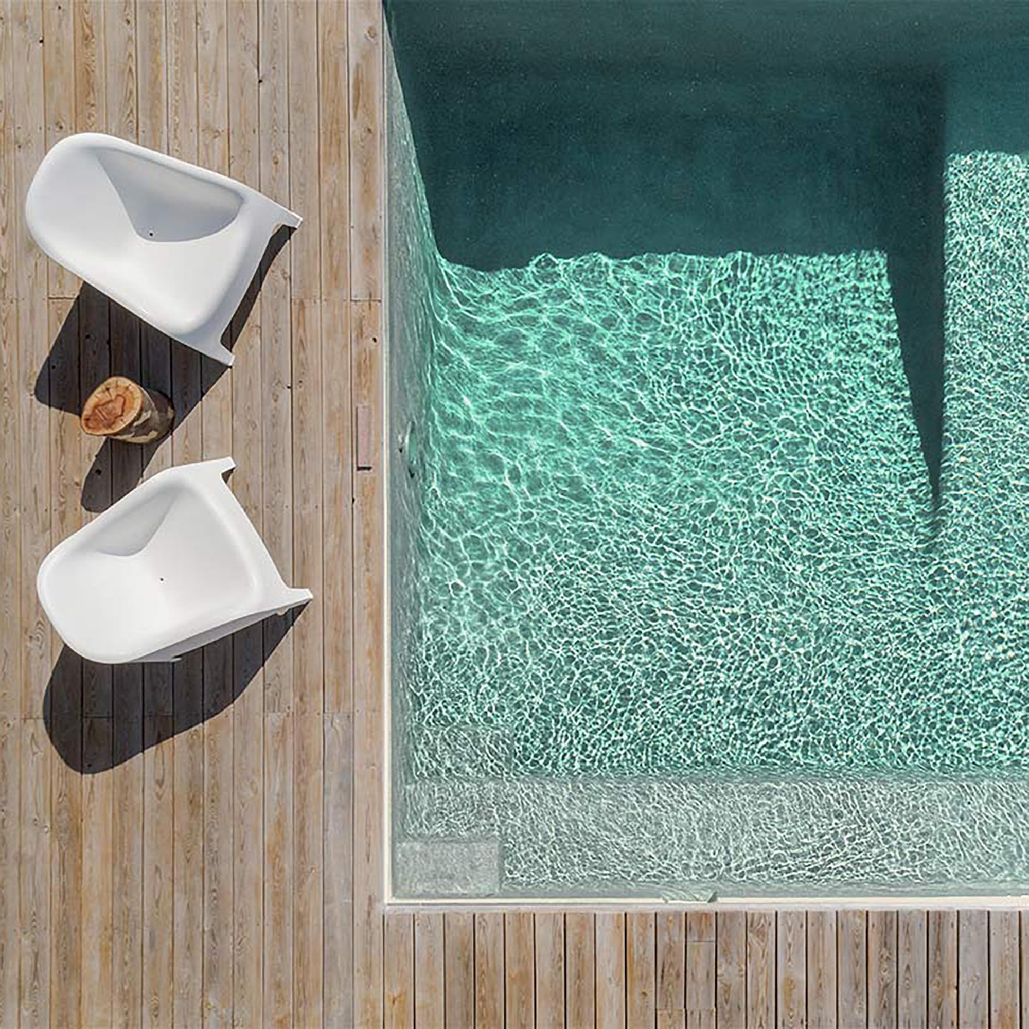 EPODEX Pittura per Piscina, resistente ai raggi UV, elastica e durevole, 2K PU Paint, per piscine in calcestruzzo, cloro e acqua salata, Opaca, 2kg – copre 9m² (2 mani) - Avorio Pastel