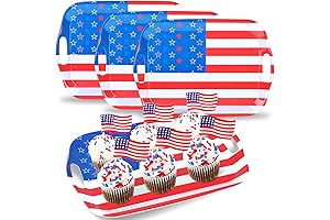 gsfgim Patriotic 4th of July Serving Tray