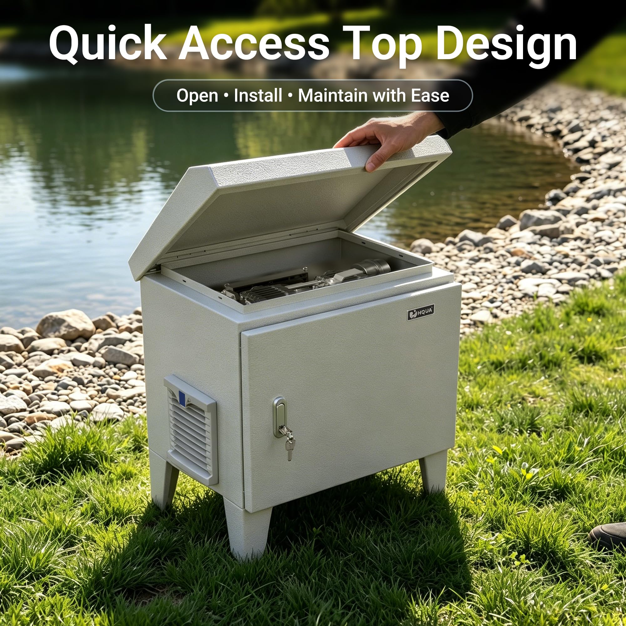 Protect Your Pond Pump with Weatherproof Cabinet -2