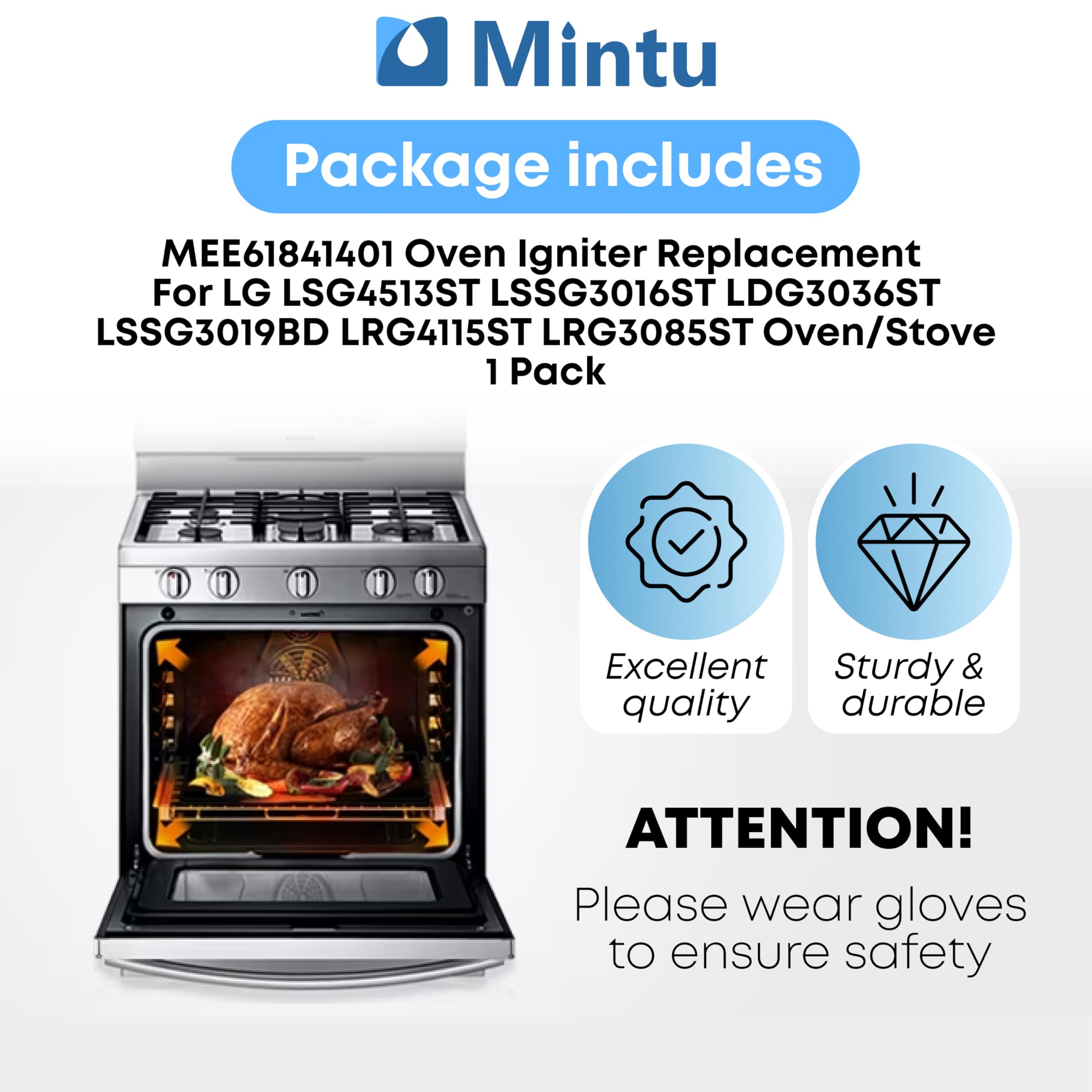 Amazon.com: Oven Igniter Replacement For LG LSG4513ST