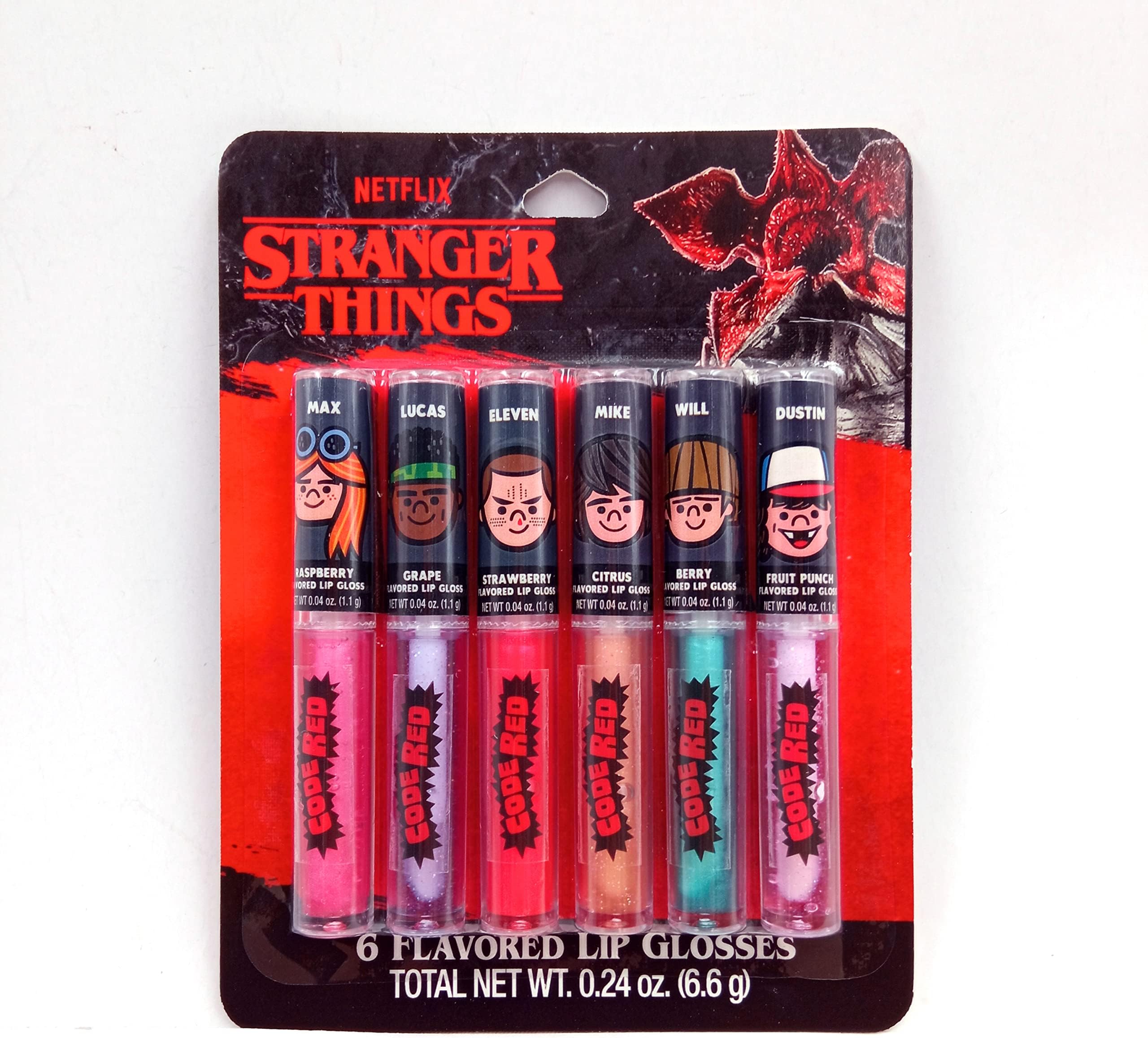HANYWIL Taste Beauty Stranger Things Lip Gloss set (6 pack)