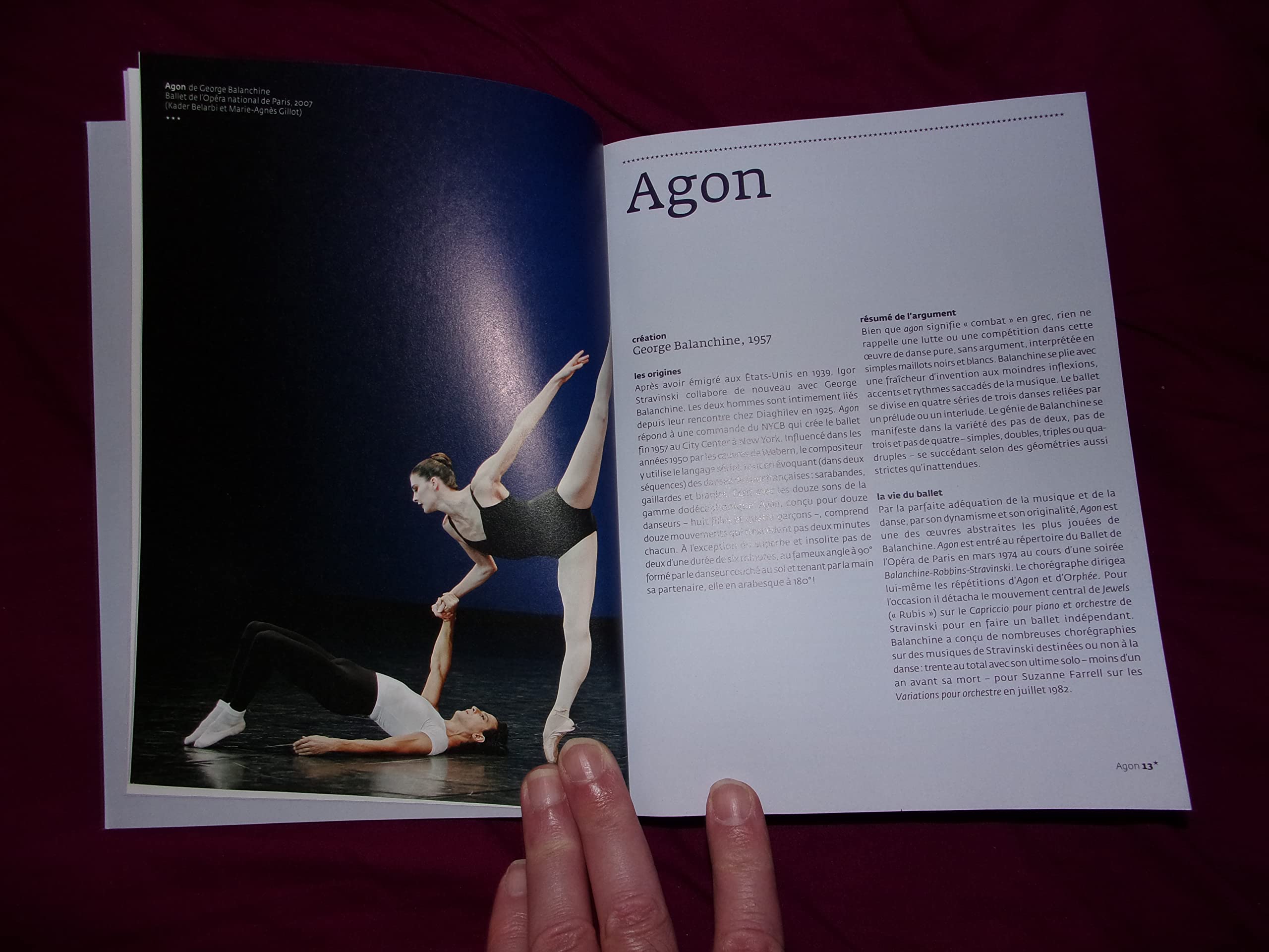Panorama des ballets classiques et néoclassiques