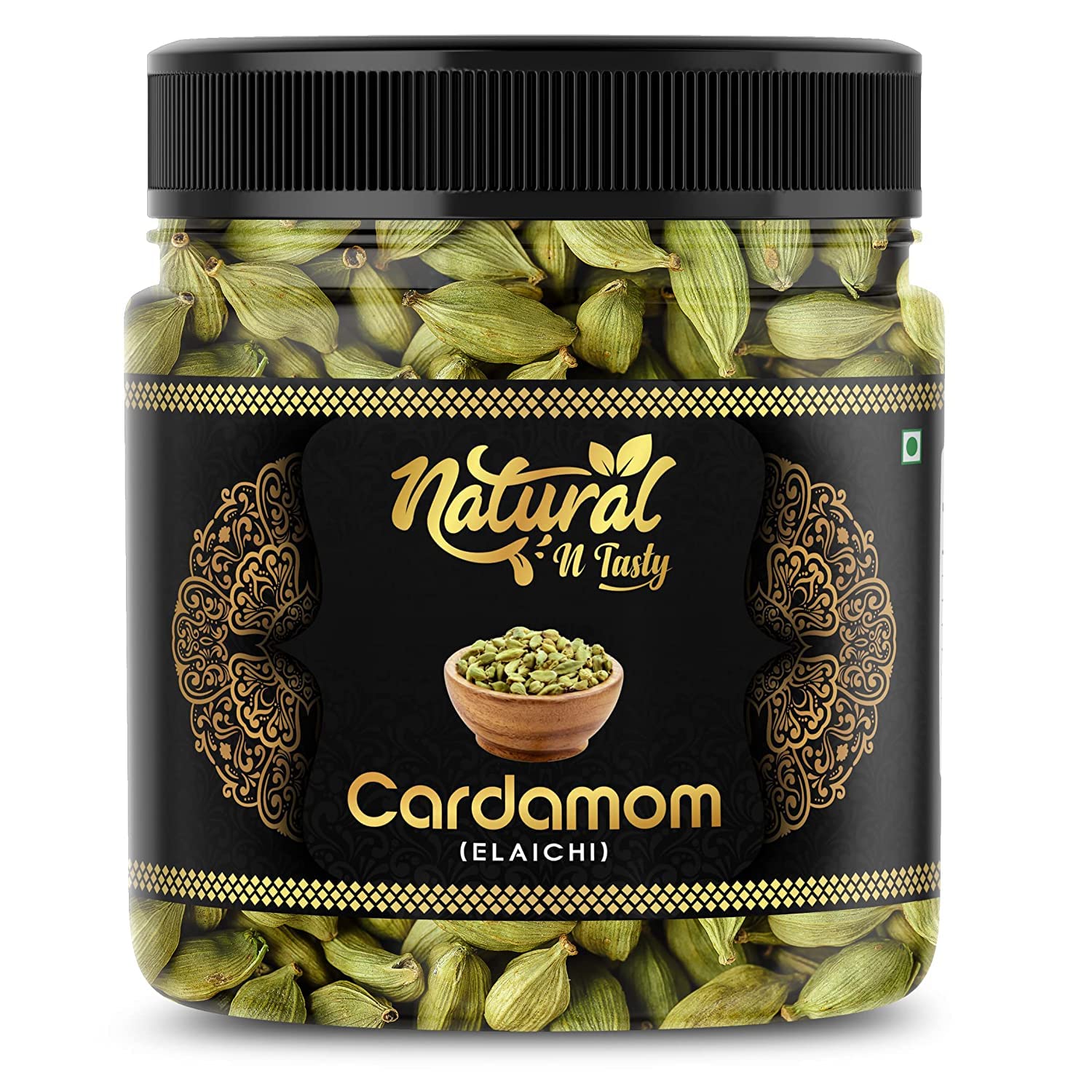 natural n Tasty Whole Green Cardamom Elaichi | Hari Elaichi Big Size (Pack of 250 gm) (B0C3RBMTHF) Amazon Price History, Amazon Price Tracker