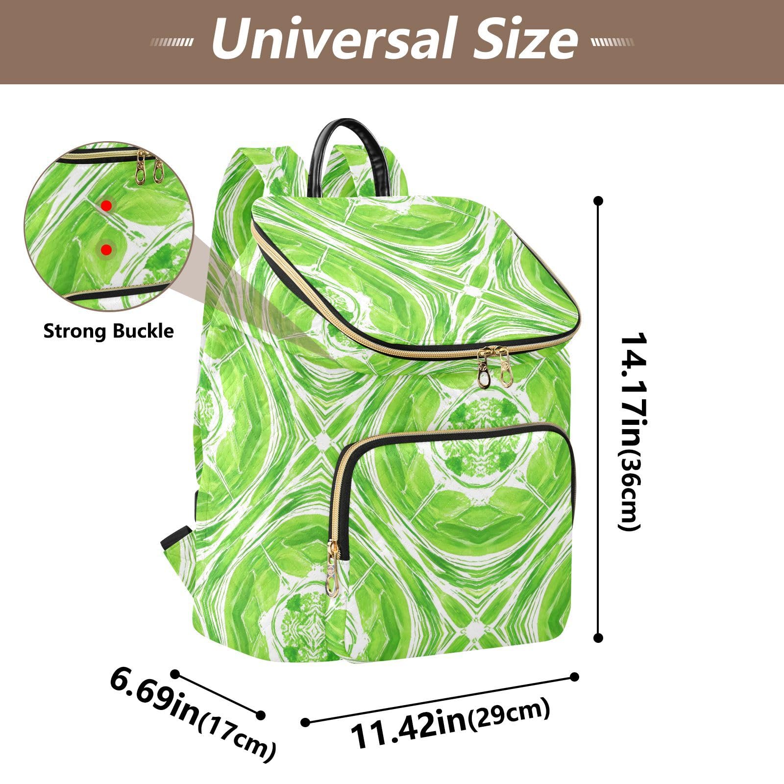 Zaino da donna 15L Premium elegante zaino portatile versatile