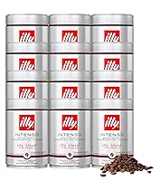 Vista 17 de illy Café de grano entero descafeinado, mezcla gourmet clásica de tostado medio, 100% café arábica, 8.8 onzas (paquete de 1)