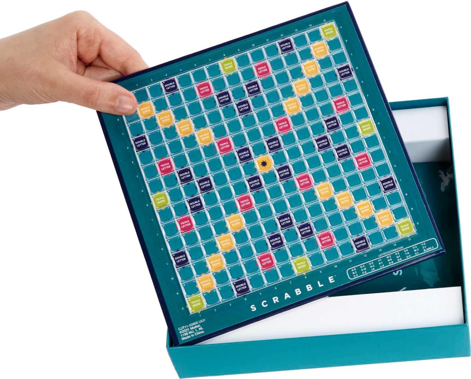 Mattel Games Scrabble Travel, Versione: Inglese, CJT11