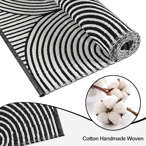 Miniatura 119 de Tiffasea Tapetes para puerta de interior, alfombra de área pequeña lavable beige de 2 x 3 pies, tapete reversible para puerta delantera, alfombra