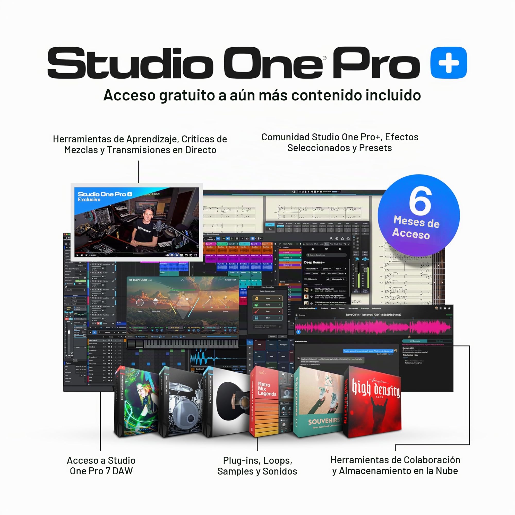 PreSonus AudioBox 96 - Interfaz de Audio USB, Para Grabación, Difusión, Podcasting con Paquete de Software incluido Studio One Artist, Ableton Live Lite DAW, Edición del 25º Aniversario