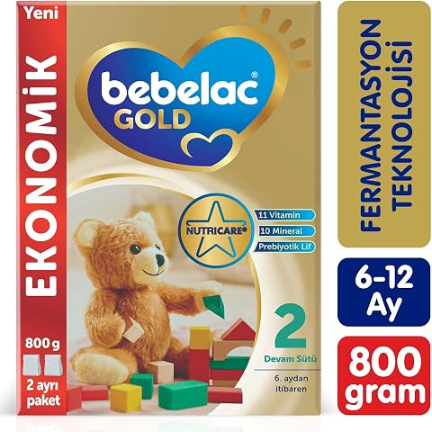Bebelac Gold 2 Devam Sütü 800 g 6-12 Ay