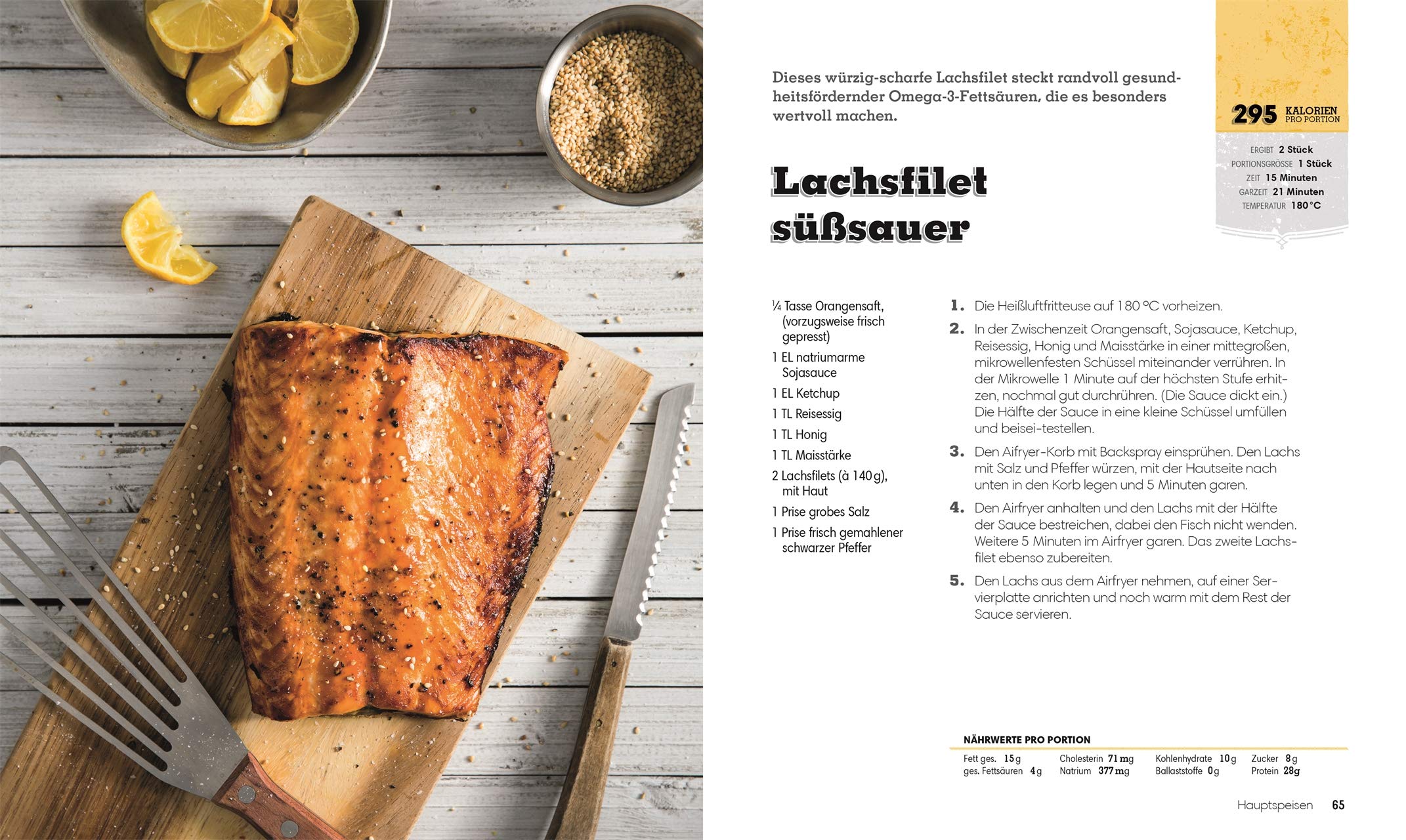 Das gesunde Airfryer-Kochbuch: 100 kreative Rezepte für die Heißluftfritteuse