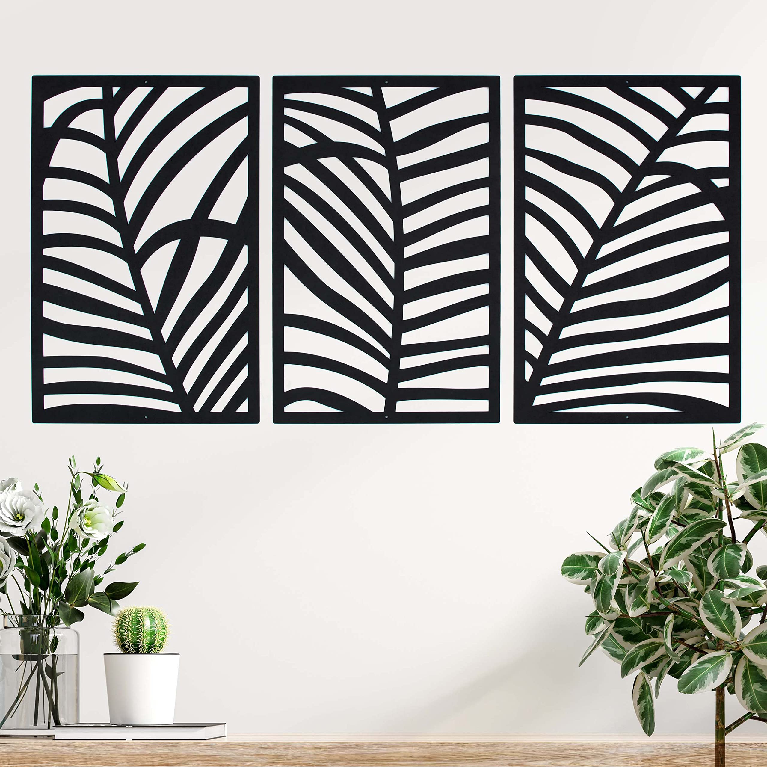 CONTRAXT Cuadros de Flores Mandala Modernos. Cuadro cabecero mandala madera tallada calada pared grande lienzos de flores decorativas decoracion cuadros florales naturaleza plantas