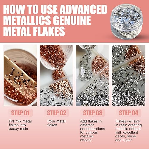 Miniatura 4 de Copos de metal genuino, cobre, plata, oro