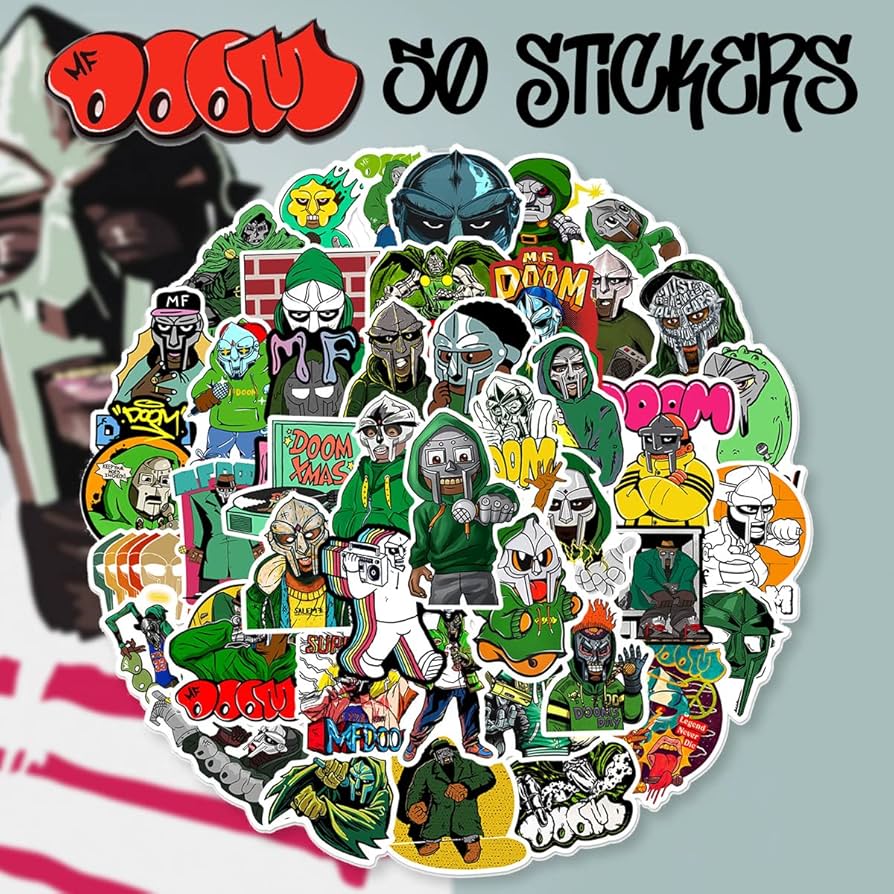 FRANK MF DOOM スペシャルエディションステッカーパック 新品未開封 FRANK MF DOOM スペシャルエディションステッカーパック