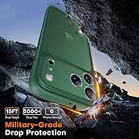 Vista 566 de TAURI Funda magnética 2 en 1 transparente para iPhone 14 Pro, compatible con Magsafe [no amarillenta] con protector de pantalla, protección de grado