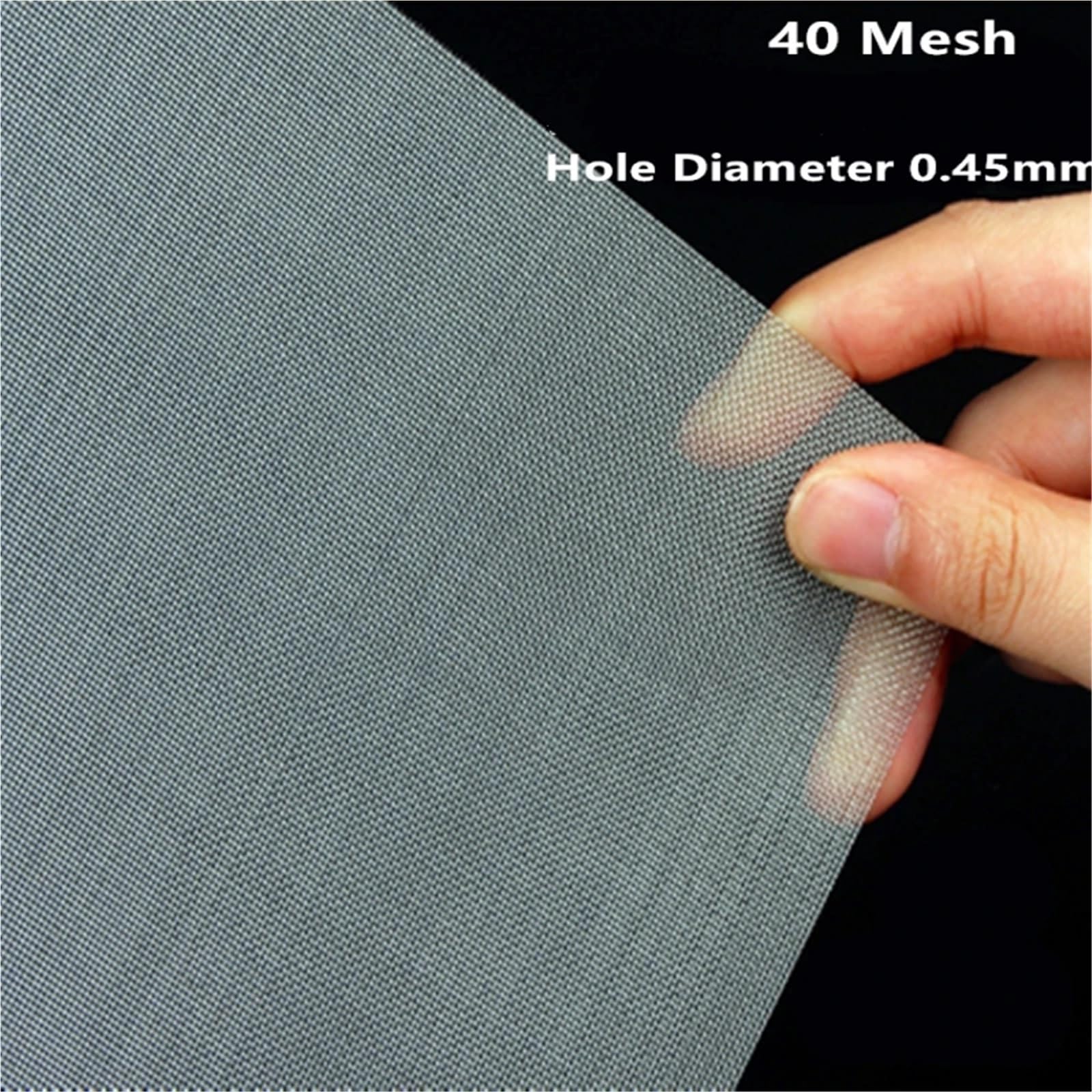 Sito do mąki 4-500 oczek, wszystkie rozmiary 304 stal nierdzewna filtr siatka druciana tkana płyta sitowa sito pieczenia(40 Mesh 450micron,50cm by 50 cm)