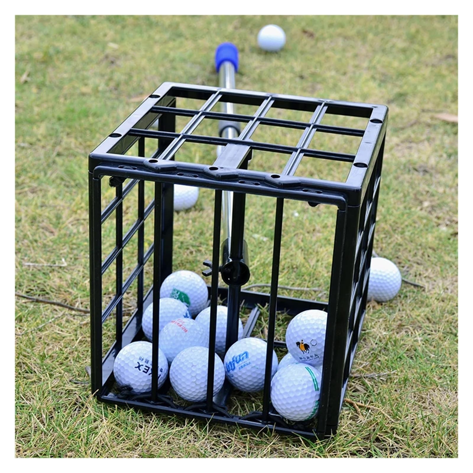 Recogedor de Pelotas de Golf Ajustable, Marco de colección de Golf de Gran Capacidad, recolector de Pelotas Ligero, Accesorios Deportivos Profesionales