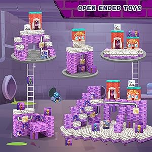 48PCS Magnetic Blocks, Stocking Stuffers for Kids,Ideal Gifts for Ages 3 4 5 6 Year Old, Magnetic Cubes Sensory Montessori Toys for 3 4 5 6 7 8 Year Old Boys & Girls