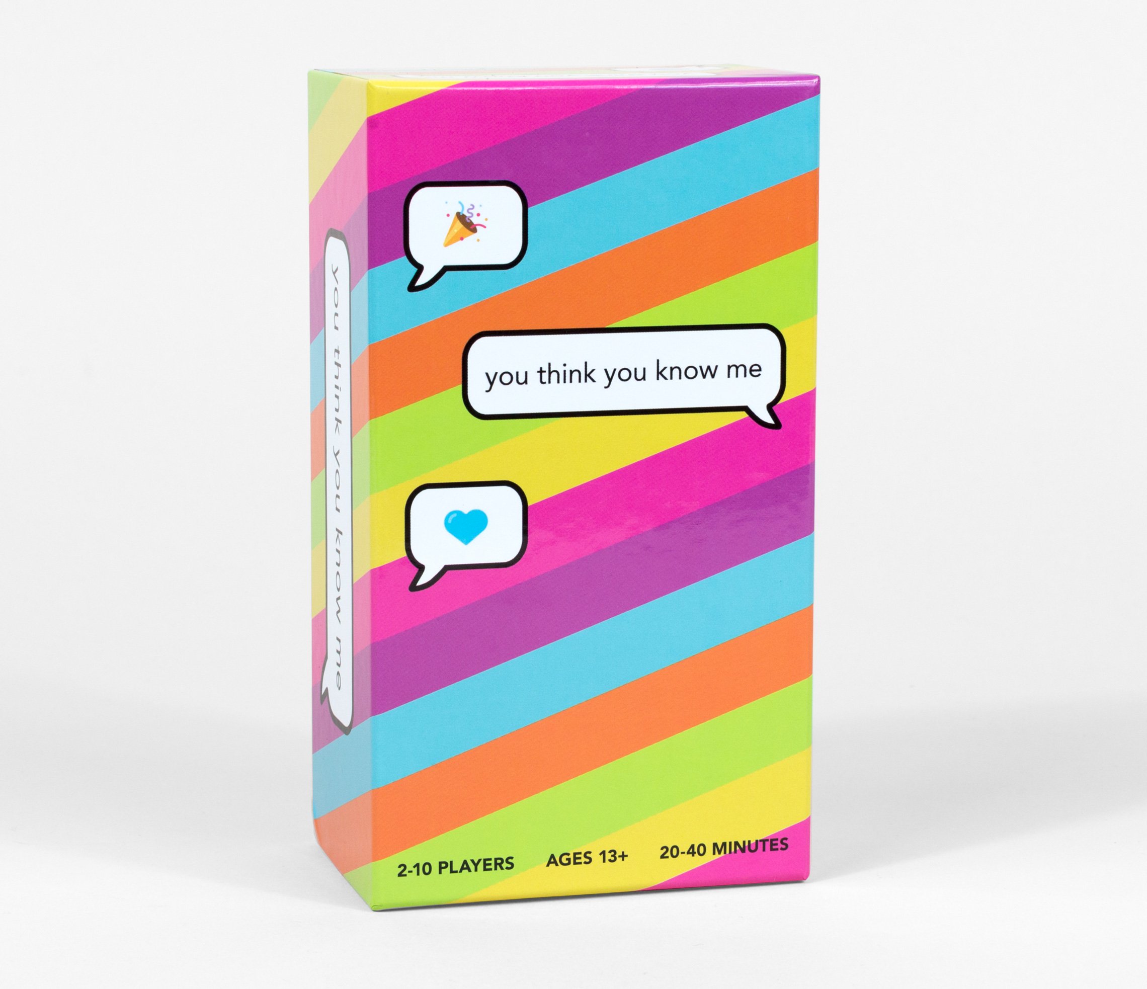 Amazon Com You Think You Know Me A Conversational Card Game Toys Games