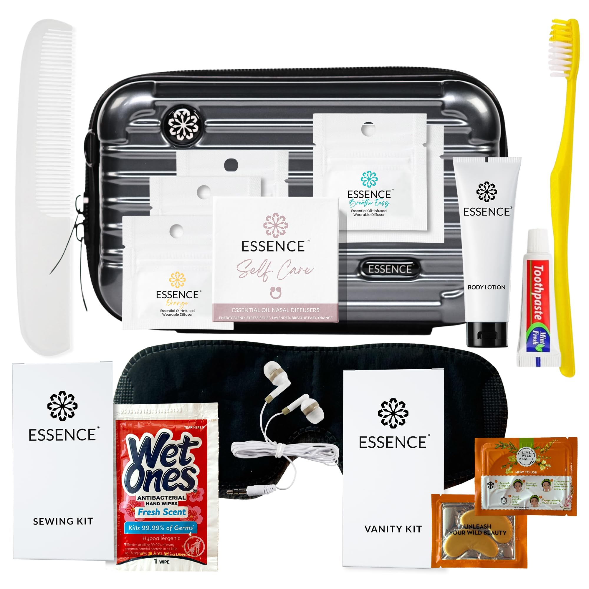 Amazon.com : Essence Travel Amenity Kit - Compact Wellness