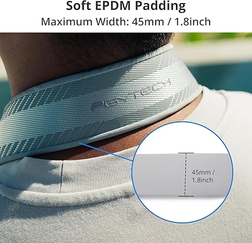 Miniatura 2 de PGYTECH Correa de hombro para cámara con placa de liberación rápida, correas anchas para el cuello de la cámara largas para fotógrafos ajustables