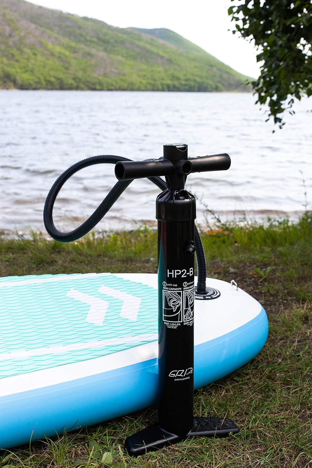 Hand Pump for SUP with Gauge High Pressure Double Action | 2-Way Inflation and Deflation for 9' 10' 11' 12' Inflatable Stand Up Paddleboard | iSUP Boat Kayak 2-Day Delivery | 12 psi, 15 psi, 30 psi : Sports & Outdoors