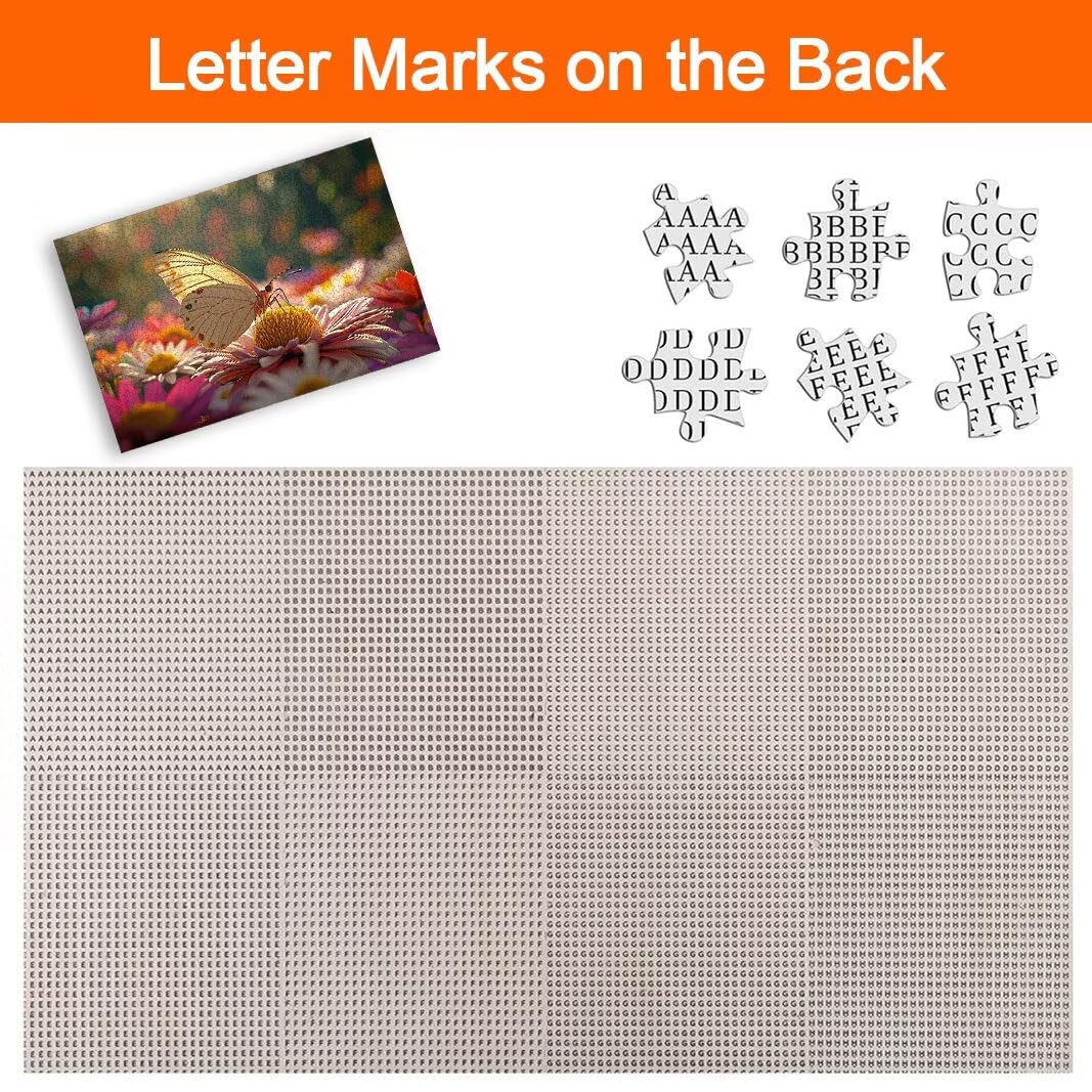 Puzzle 2000 Pezzi, Puzzle Farfalla, Misura: 100x71cm, Regalo Donna -8795
