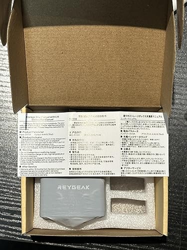 Miniatura 9 de REYGEAK Battery Charger for GoPro Hero 11Hero 10Hero 9 Black, Portable Charger 3-Channel Battery Charging Storage 3 Pack Rechargeable Hero 11109