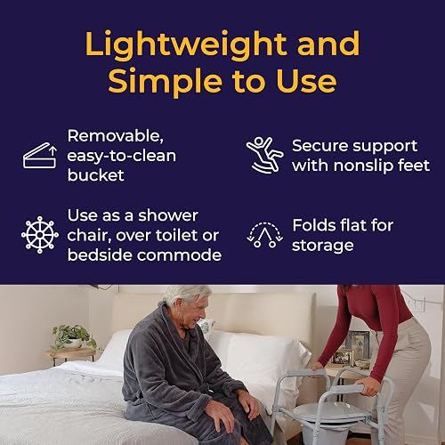 Drive Medical Folding Bedside Commode Review: Spec-Based Analysis for Seniors in %year% 6 Thumbnail 6