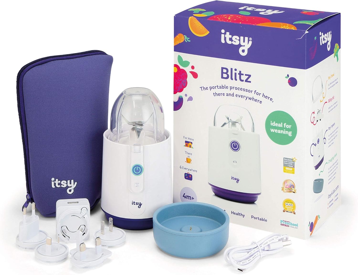 Itsy Blitz mixer tál és kanál