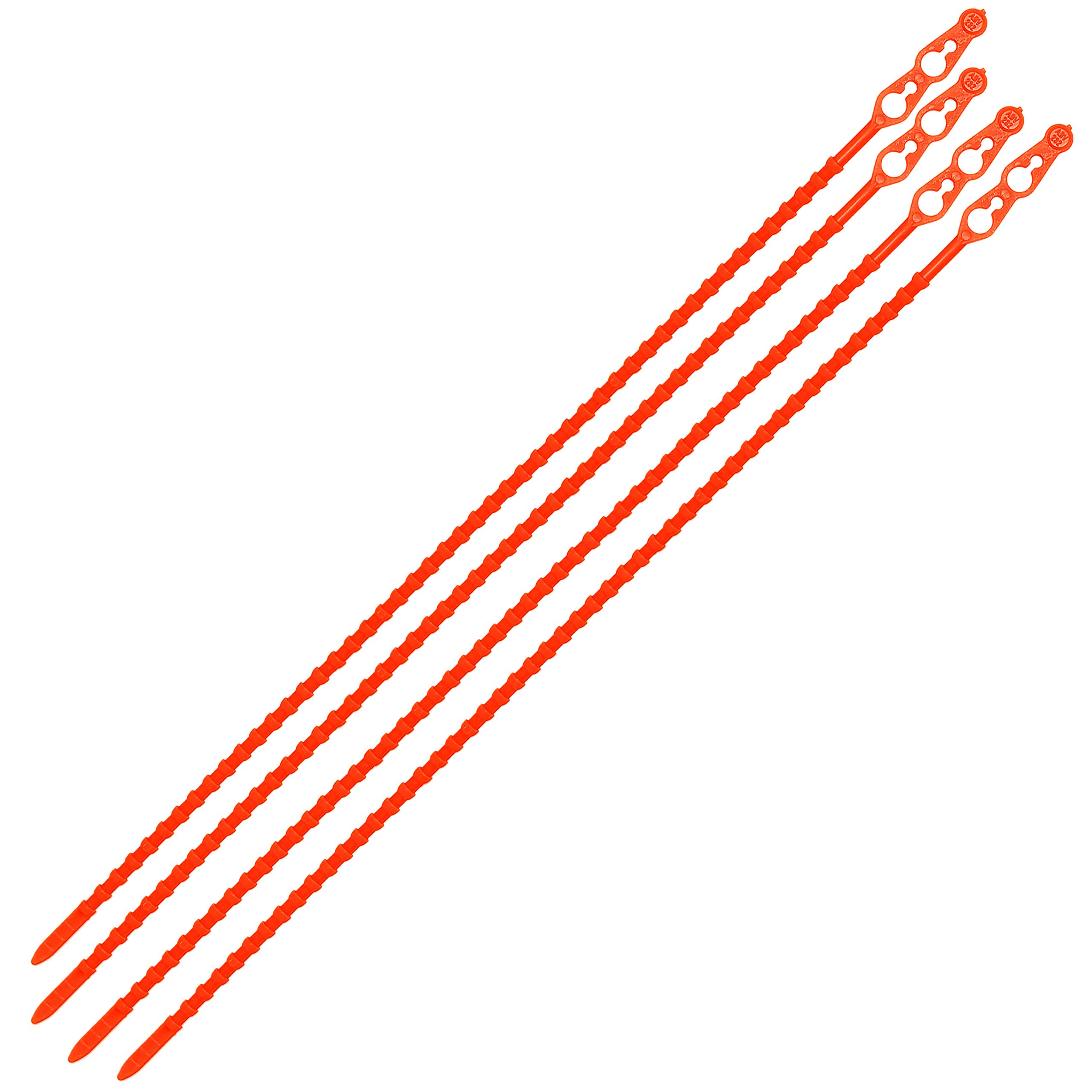 mashpaper 1000 X Anelli Reticolari Di Fissaggio, Fascette Universali, Fascette Fermacavi Lunghe 693218 (Rosso - 180 Mm)