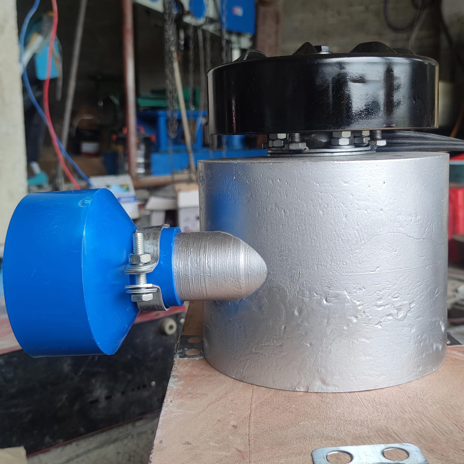 3000W Generador Hidroeléctrico Domésticos 220V Generador De Turbina Hidroeléctrica con Lastre Y Racor De Entrada De 110mm, 3500RPM Alternador Trifásico para Casa, Exteriores, Camping,3kw,220V