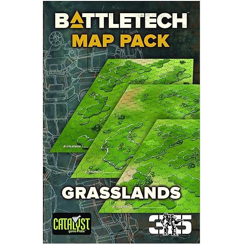 Catalyst Game Labs Battletech Map Set Grasslands