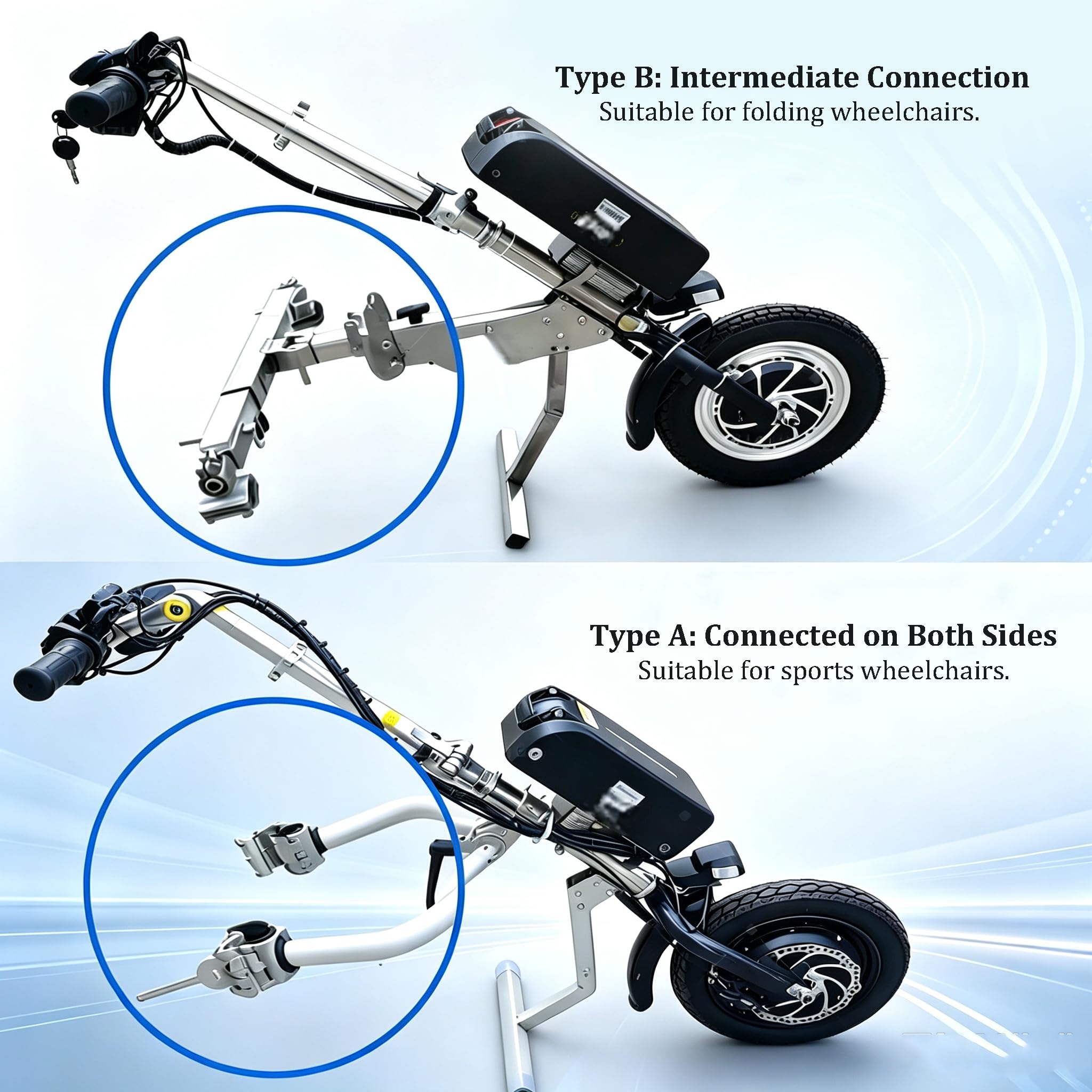 Motore Elettrico per Sedia a Rotelle da 500 W B