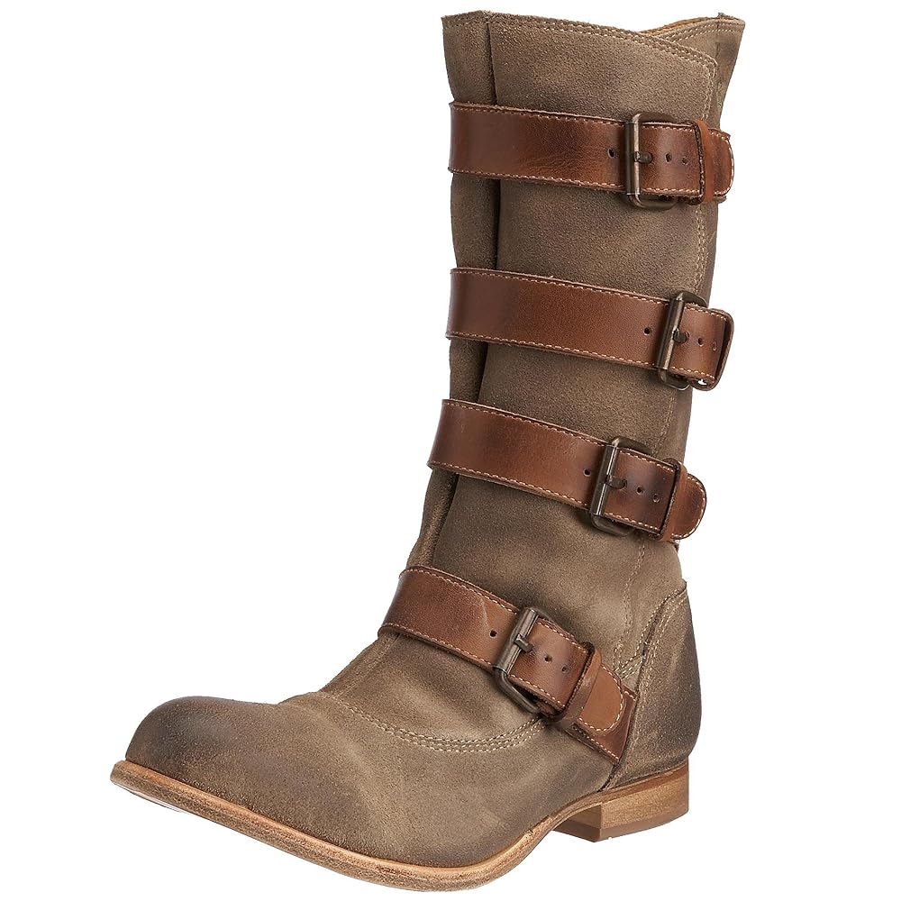 Buy H By Hudson Women's Keira Boot,Beige,39 BR/8 M US at
