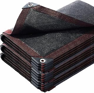 Black Shade Netting,95% Shading Net,Sunblock Shade Cloth,Multipurpose Sun Shade Sail,Breathable Sun Shade Fabric,UV Resistant Net,for Patio Garden Carport,with Rope (2x3m/6.6x9.8ft)