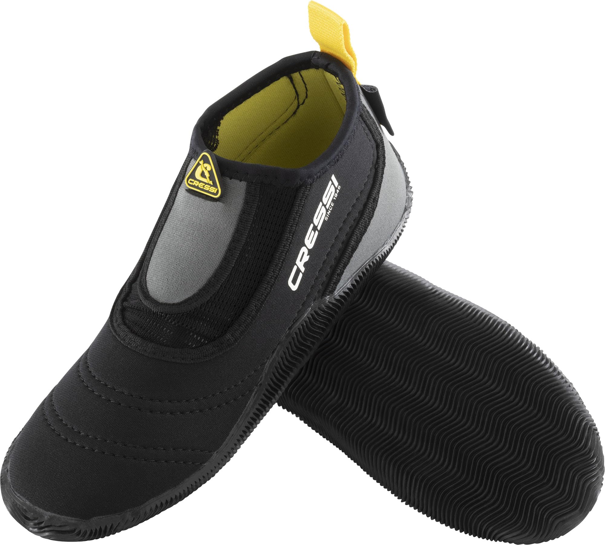 CRESSI Aquatrek Boots - Calzado Acuático Cómodo Diseñado para Entornos Marinos, Negro, Unisex