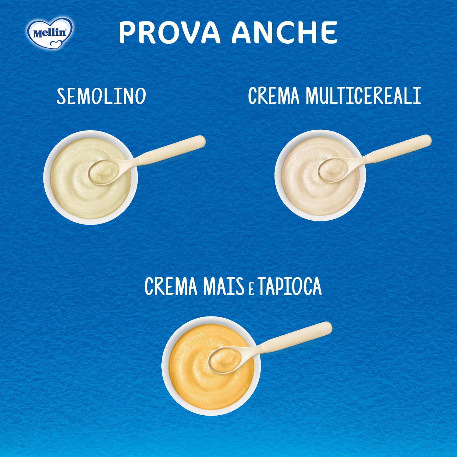 Mellin - Crema di Riso - Alimento con Vitamina B1, per Bambini dal 4° Mese Compiuto - 6 Confezioni da 400gr (Totale 2400gr)