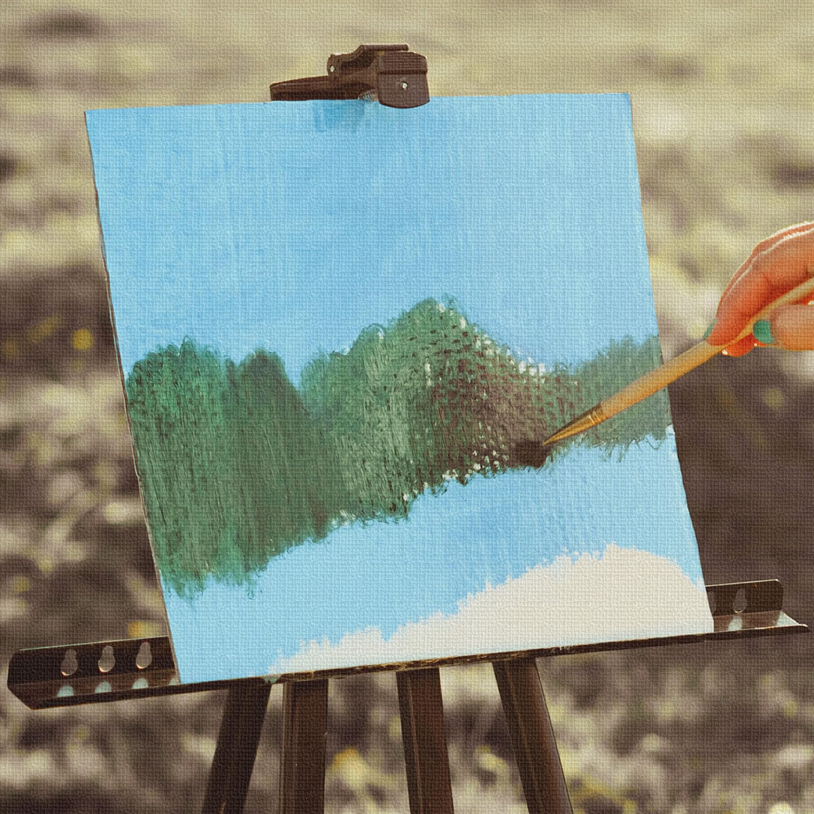 Paquete de 100 paneles de lienzo de pintura a granel, lienzos pequeños para estudiantes de aula, pintores de pasatiempos (4 x 4 pulgadas)
